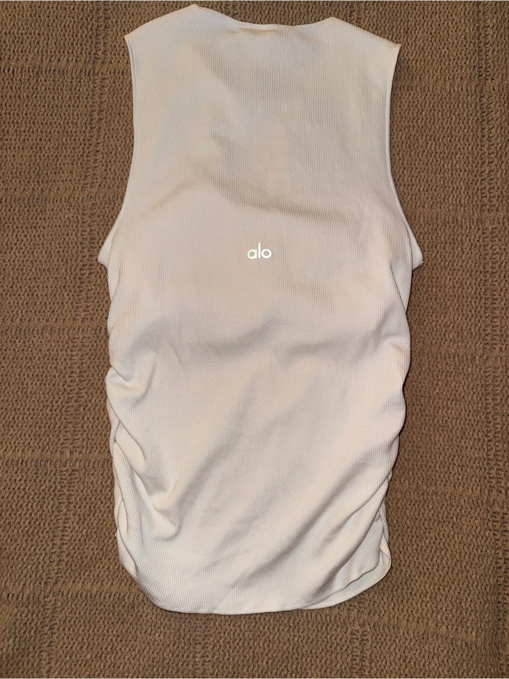 Alo Ribbed En Pointe Tank - Picture 6 of 8